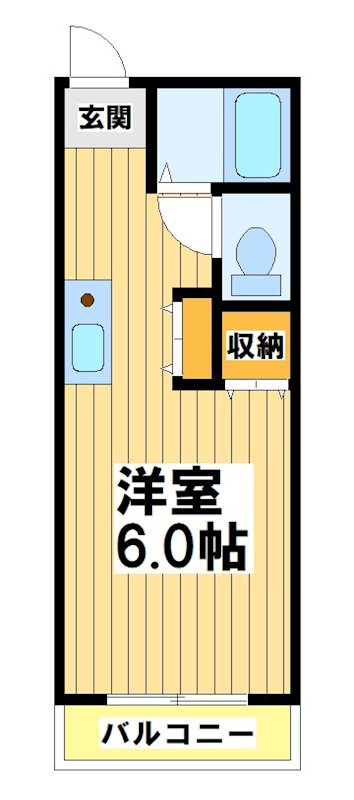 Ysヴィラ調布 間取り