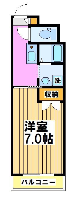 メゾンドヴェルテ仙川 間取り