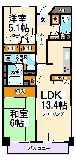 アミ浜田山  間取り