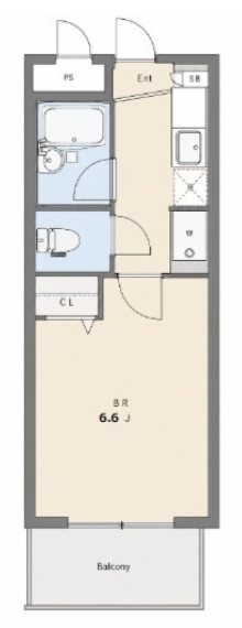 El　Clasico Ⅱ（エルクラシコ） 101号室 間取り