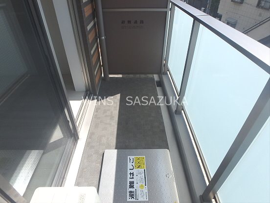 ブライズ杉並和泉   ベランダ