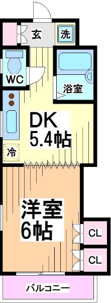 レークファー笹塚 間取り