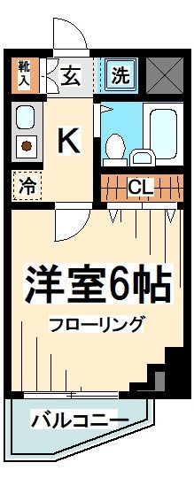 フェニックス笹塚駅前　 間取り