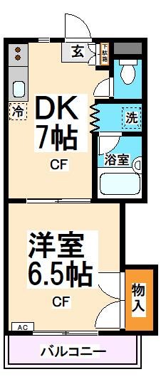 第13島田マンション 間取り