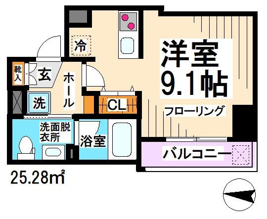 KDXレジデンス桜上水 間取り