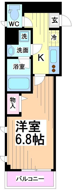 アルモニー渋谷 間取り