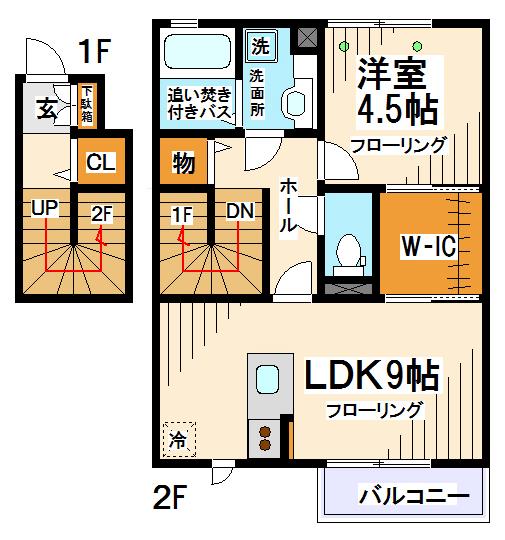 オーク明大前  間取り