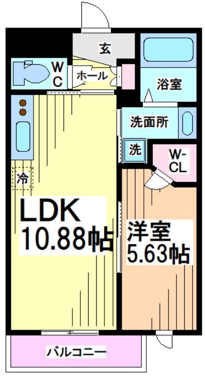 ナチュール浜田山 間取り