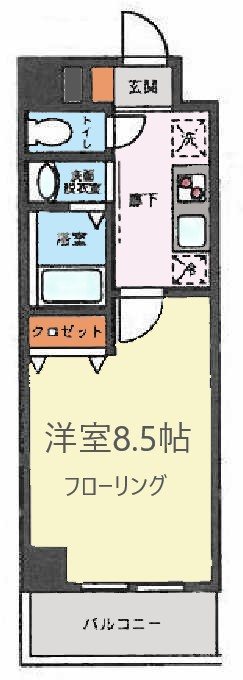 ボヌール和泉  間取り