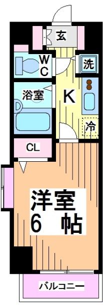 トーシンフェニックス初台弐番館 間取り
