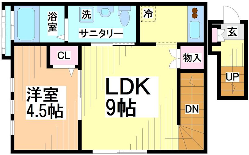 トレッセ笹塚 間取り