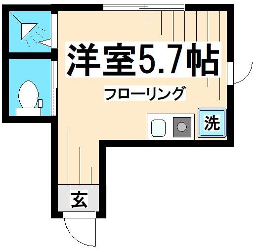 サークルハウス上北沢弐番館 間取り