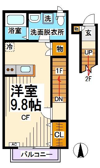 メゾン・ド・コリーヌ  間取り