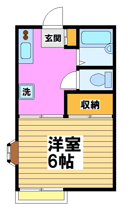 三藤ハイツ（ミツフジハイツ） 間取り