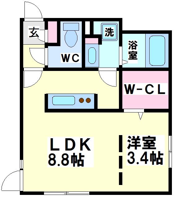 Branche笹塚　 間取り