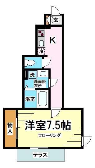 アムパルク羽根木 間取り
