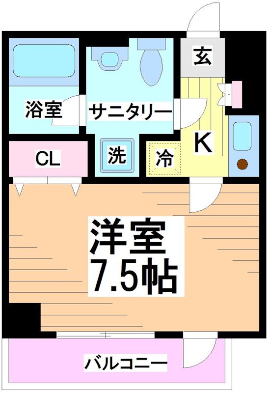 ドゥーエ幡ヶ谷 間取り