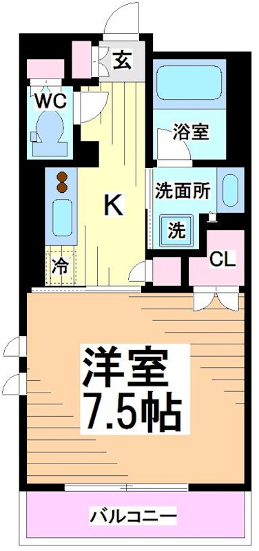 コンフォリア笹塚 間取り