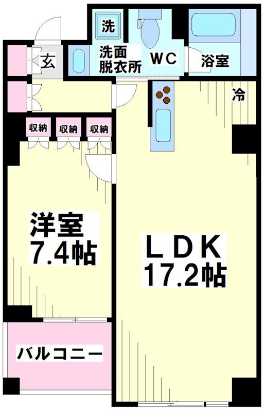 KDXレジデンス西原 間取り