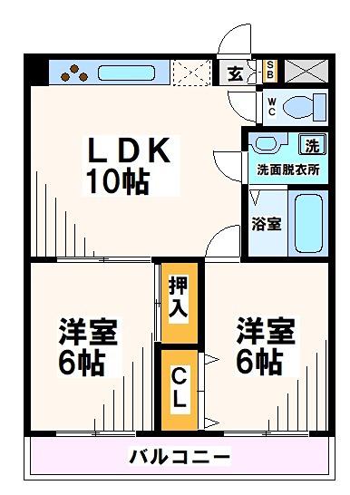 ワコーマンション 　弊社専任物件 間取り