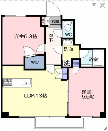 グラーレバイロイト 間取り