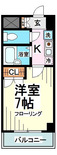 ヴェルト杉並サウスヒル  間取り