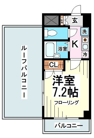 ヴェルト杉並サウスヒル  間取り