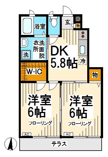 メゾン・エスポワール  間取り
