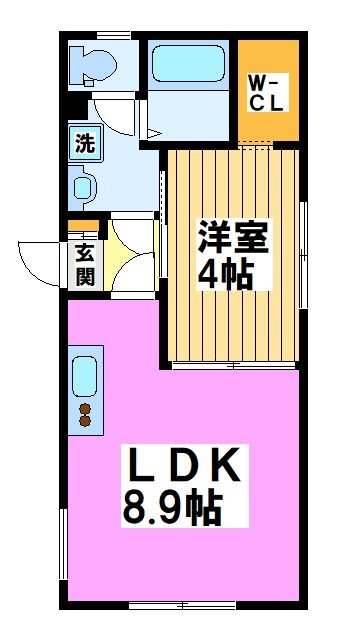 プラシード砧 間取り