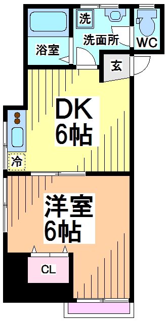 コーポ野口 間取り