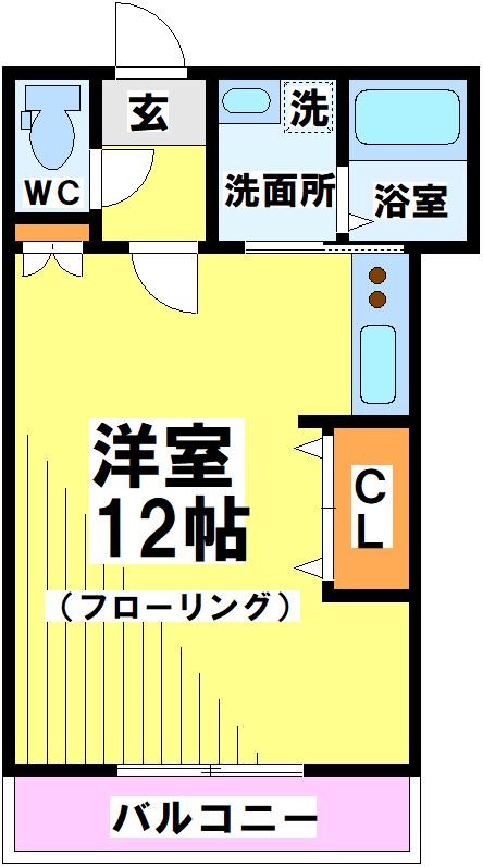 コーポラスエコー 間取り