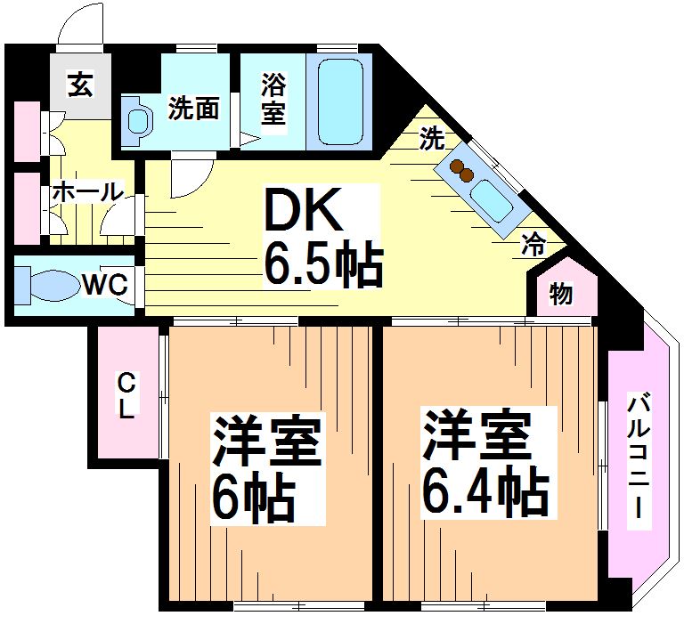 プレアデス　 間取り図
