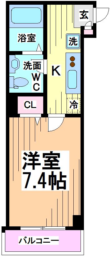ステージファースト幡ヶ谷  間取り