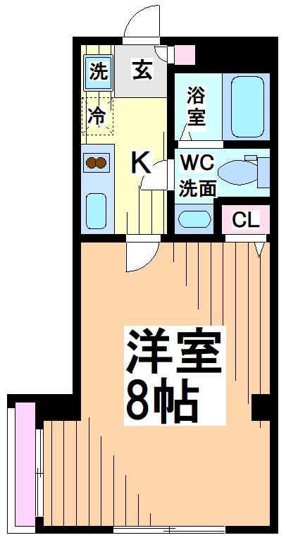 フレアドーム代々木 間取り