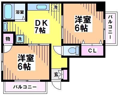 ルミエール赤堤 間取り