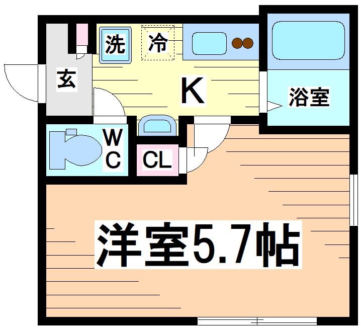 グランクオール代田橋 間取り