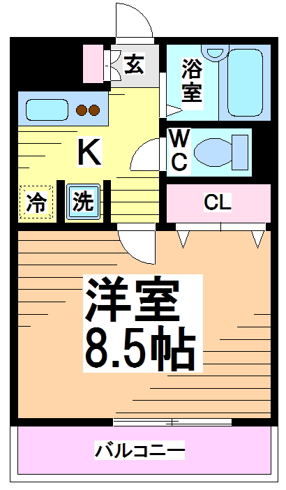 ファインクレスト笹塚 間取り