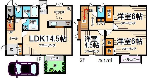 アベニュー浜田山   間取り