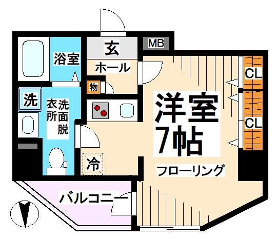 BPRレジデンス下高井戸  間取り