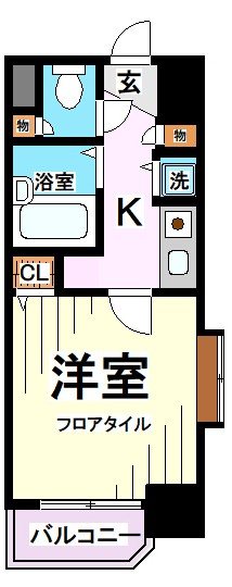 フェニックス幡ヶ谷壱番館  間取り