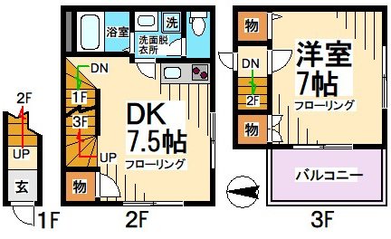 クラッソ笹塚Ⅱ 間取り