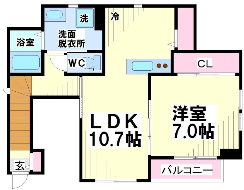 ハウス圭 A棟 間取り