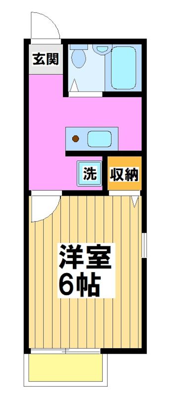 プレジール・クレール 間取り