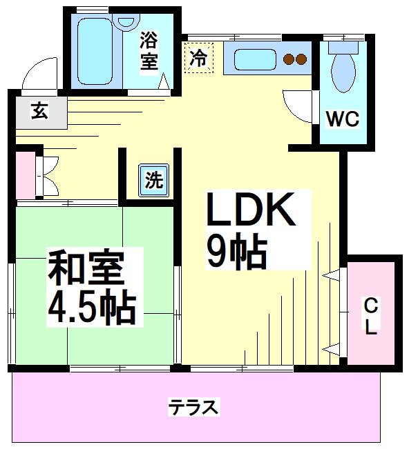 神奈川県川崎市多摩区宿河原２丁目 間取り