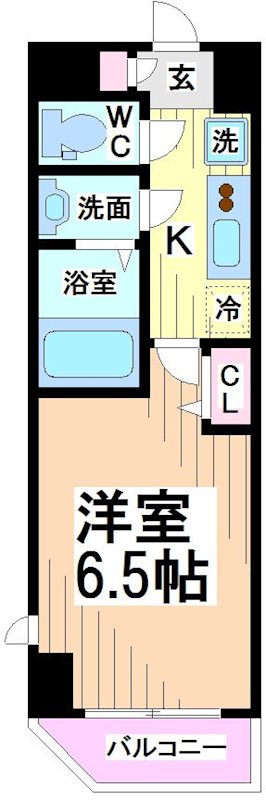 ガーラ・シティ渋谷幡ヶ谷　 間取り