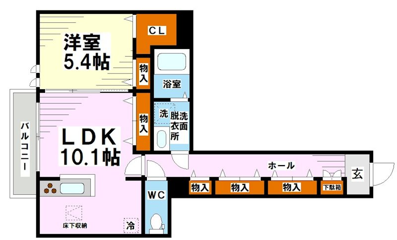 ドムス北沢 間取り