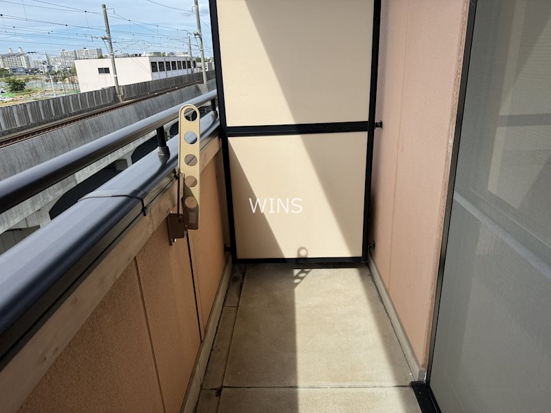 福岡県福岡市東区筥松３丁目 ベランダ