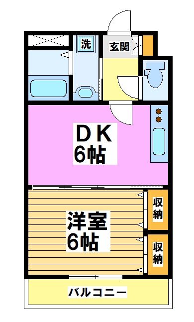 クワイエットつつじヶ丘 間取り