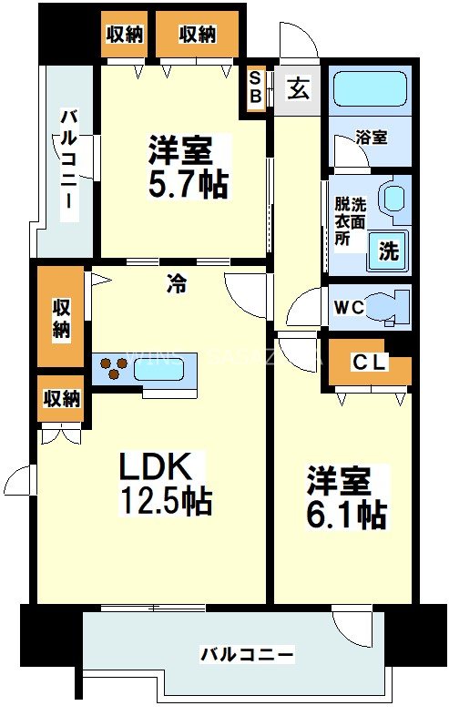 Joie方南町 間取り