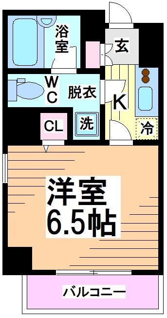 ヴァレッシア代田橋シティ  間取り